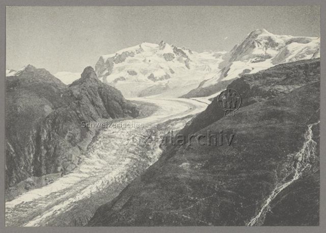 Monte Rosa und Gornergletscher [...]