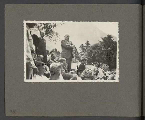 Fotoalbum "50 Jahre TVN [Touristenverein die Naturfreunde] Jubiläumstreffen 1945 in Luzern