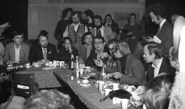 Konferenz der Exil-Solidarność in Zürich, Dezember 1981