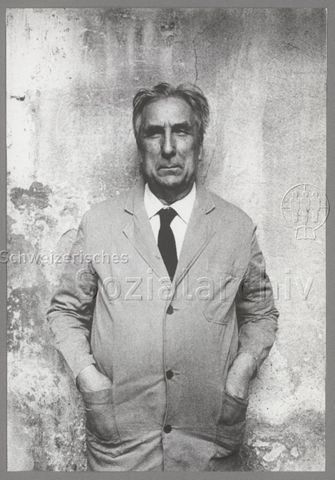 Ehemaliger Spanienkämpfer Fernand Jossevel, 1973 oder 1974