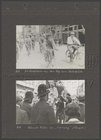 Fotoalbum "1. Mai 1932, Zürich