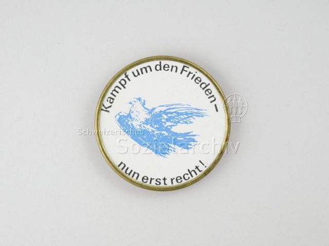 Pin "Kampf um den Frieden