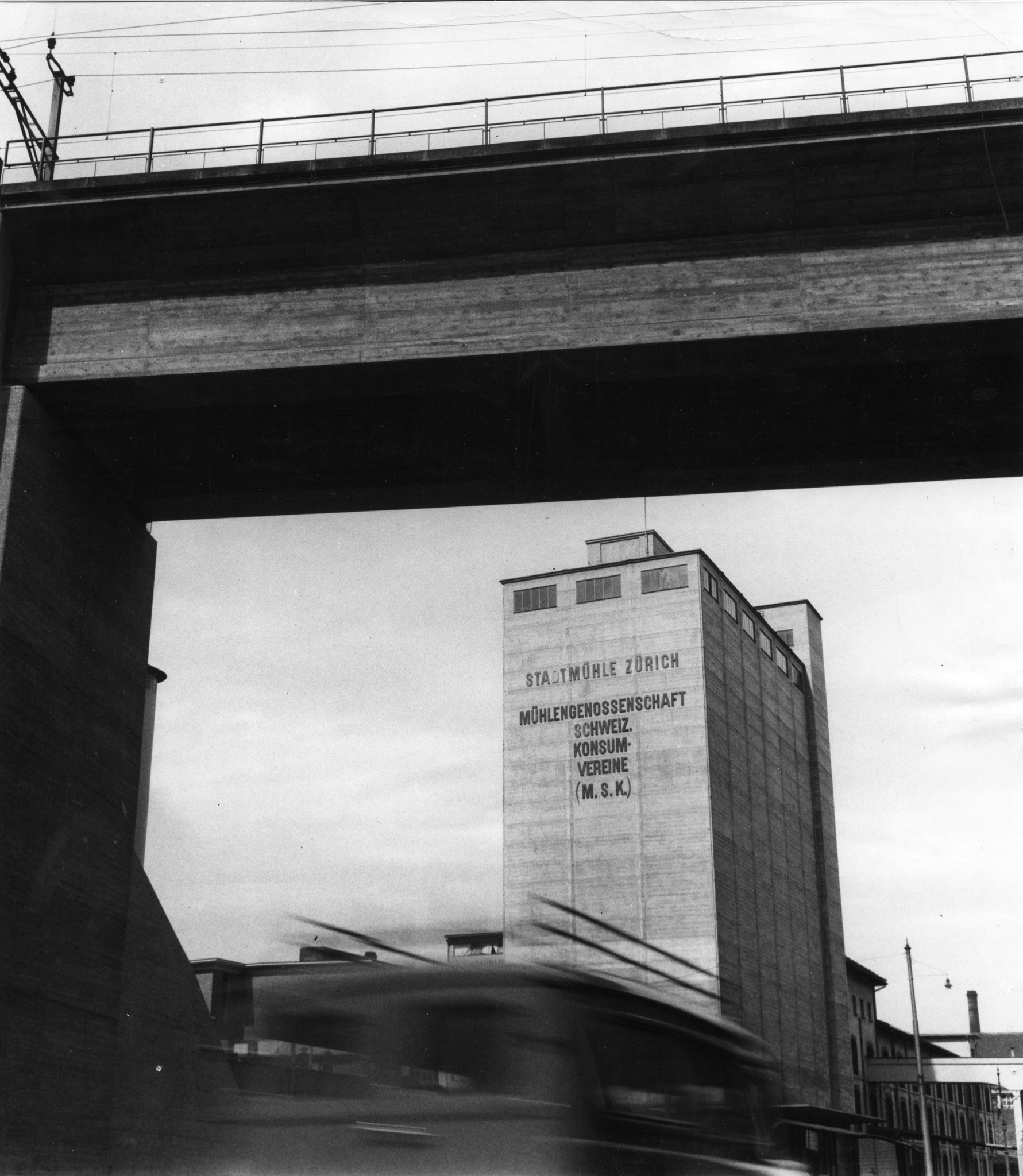 Stadtmühle Zürich, um 1960