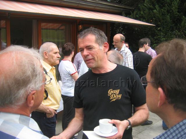 Generalversammlung des Pink Cross (22.04.2006, Yverdon-les-Bains) – Frühstück, Moël Volken