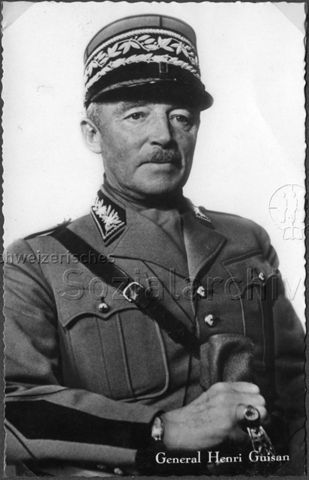 Album Alfred Brauchli, Teil 2/3: diverses: General Henri Guisan