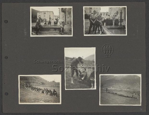 Fotoalbum (Pfadfinder, freiwilliger militärischer Vorunterricht F.M.V., ca. 1925-1955)