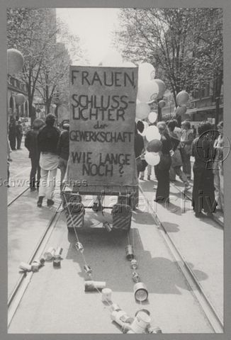 Frauen, Schlusslichter der Gewerkschaft wie lange noch?