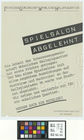 Interessen Gemeinschaft Wohnliches Hallwylquartier
