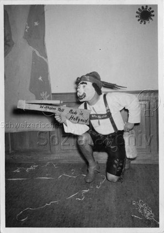 Foto aus Nachlass von Werner Dietrich - Maskenball im "Kreis" - 1955