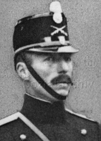 Major Wille; um 1910