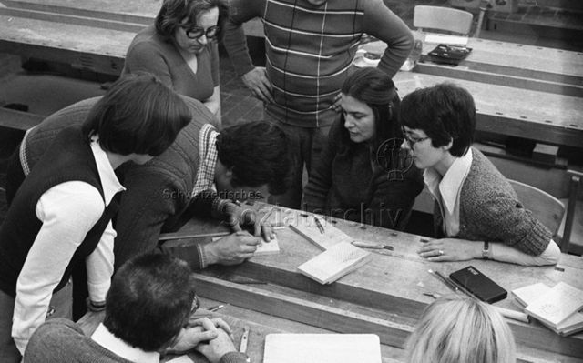 Vereinigung Freizeit Kloten, Kerbschnitzen, Frühjahr 1975