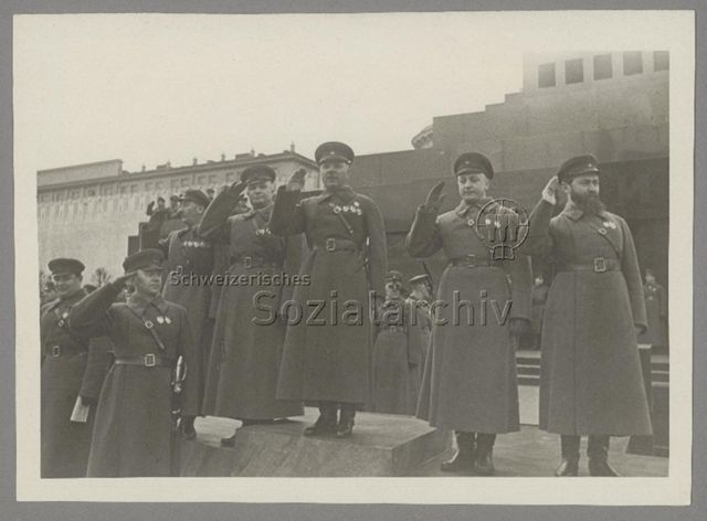 1. Mai-Feier 1935 in Moskau.