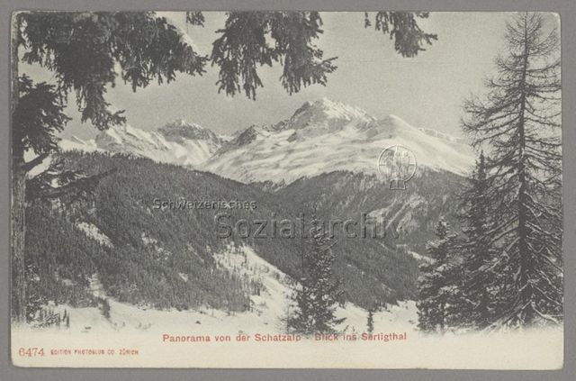 Panorama von der Schatzalp