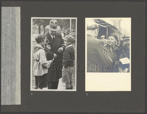Fotoalbum "1. Mai 1933, Zürich