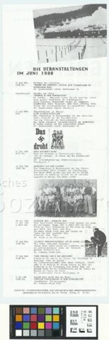 Die Veranstaltungen im Juni 1988