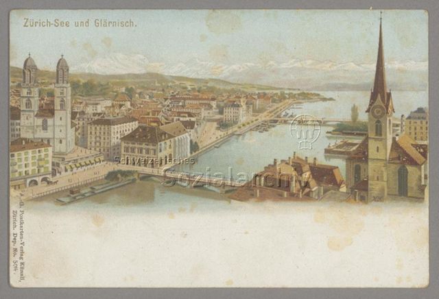 Zürichsee und Glärnisch