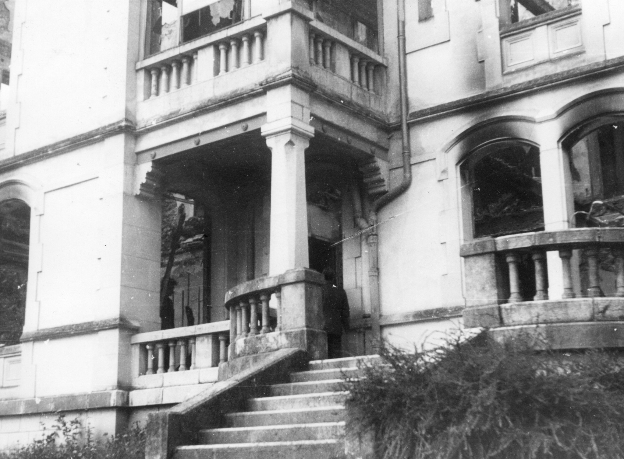 "Une maison de la Gestapo près de Romans"; ein Haus der Gestapo in der Nähe von Romans