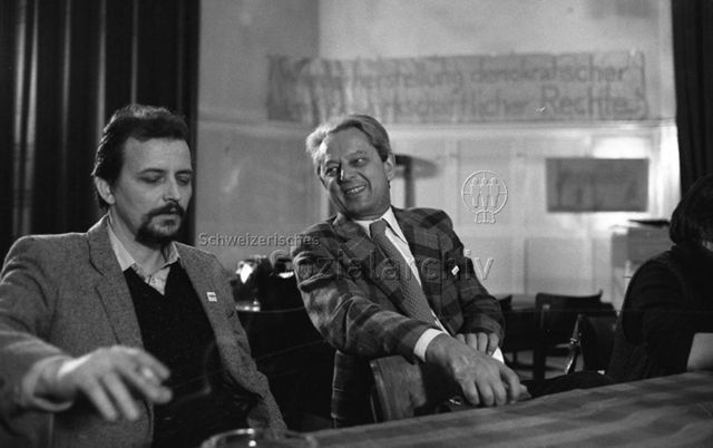 Konferenz der Exil-Solidarność in Zürich, Dezember 1981