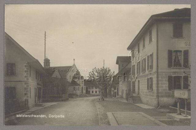 Meisterschwanden, Dorfpartie