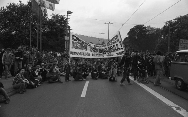 Jugenddemonstration Ende Juni 1980, [Zürich]