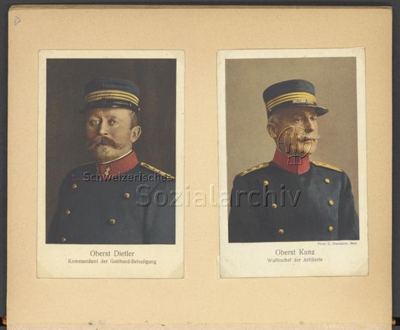 Fotoalbum "Grenzbesetzung 1914-1918