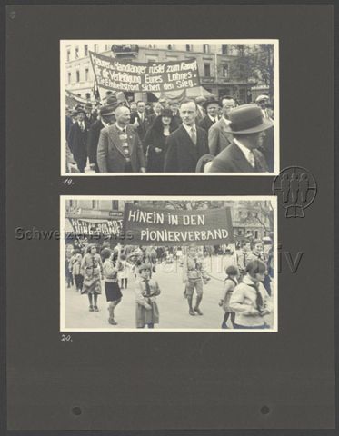 Fotoalbum "1. Mai 1933, Zürich