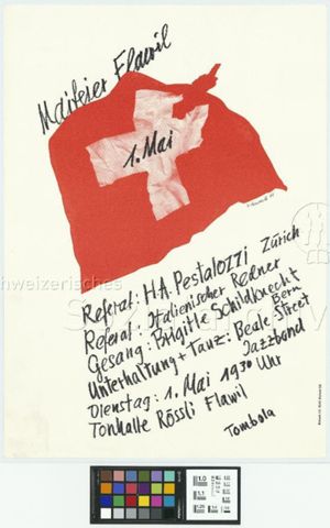 1. Mai Maifeier Flawil