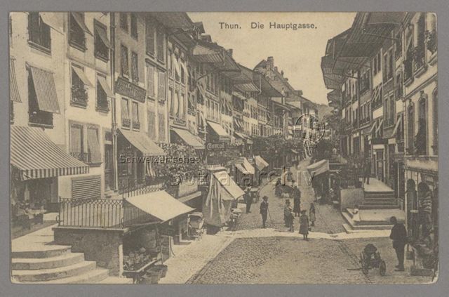 Thun. Die Hauptgasse