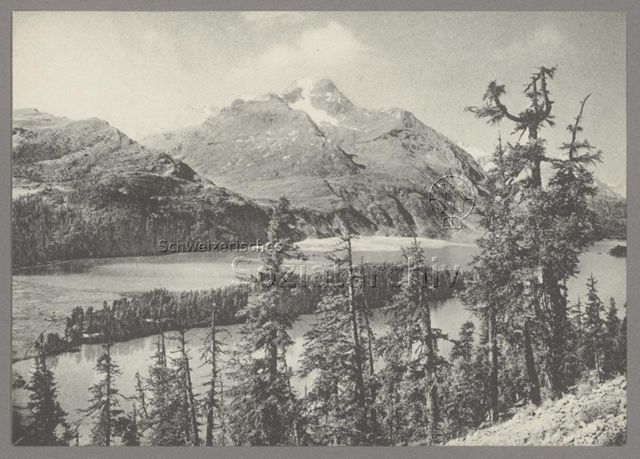 Der Silsersee (Ober-Engadin)