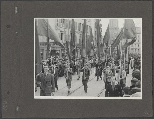 Fotoalbum "1. Mai 1936, Zürich