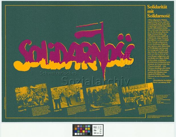 Solidarität mit Solidarność
