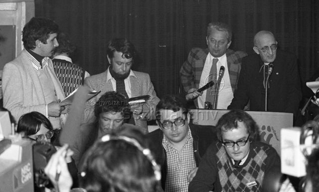 Konferenz der Exil-Solidarność in Zürich, Dezember 1981
