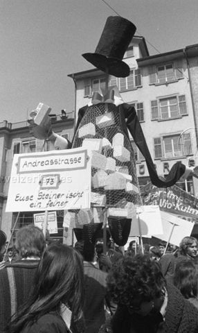1. Mai 1976 in Zürich