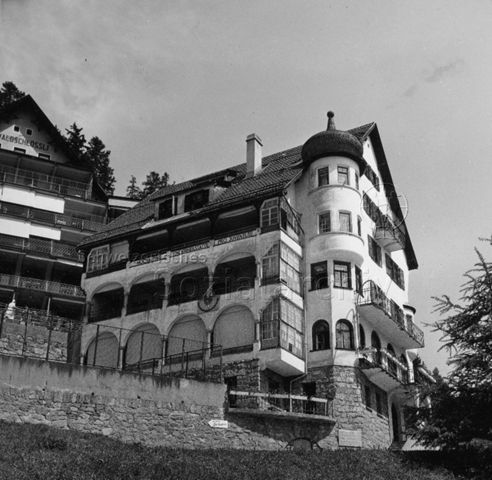 "Kinderheilstätte", Davos - Ansicht des Hauses