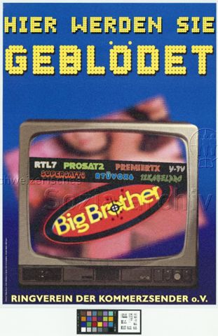 Hier werden Sie geblödet