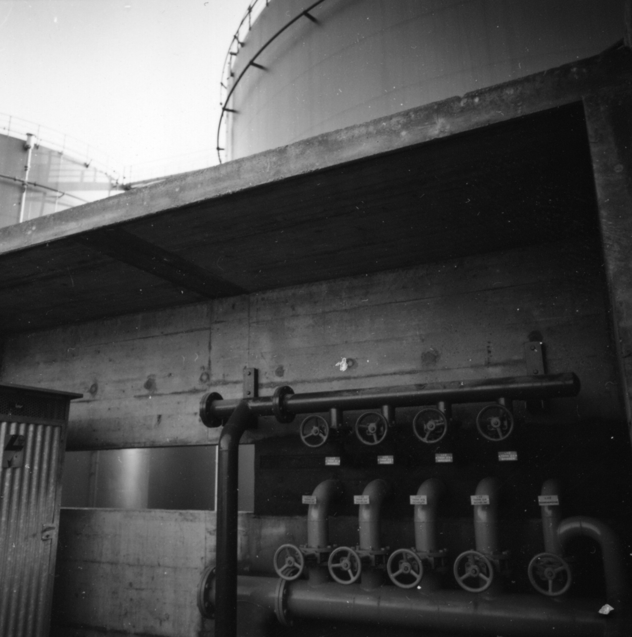 Tankanlage Niederhasli des Lebensmittelvereins Zürich 1969