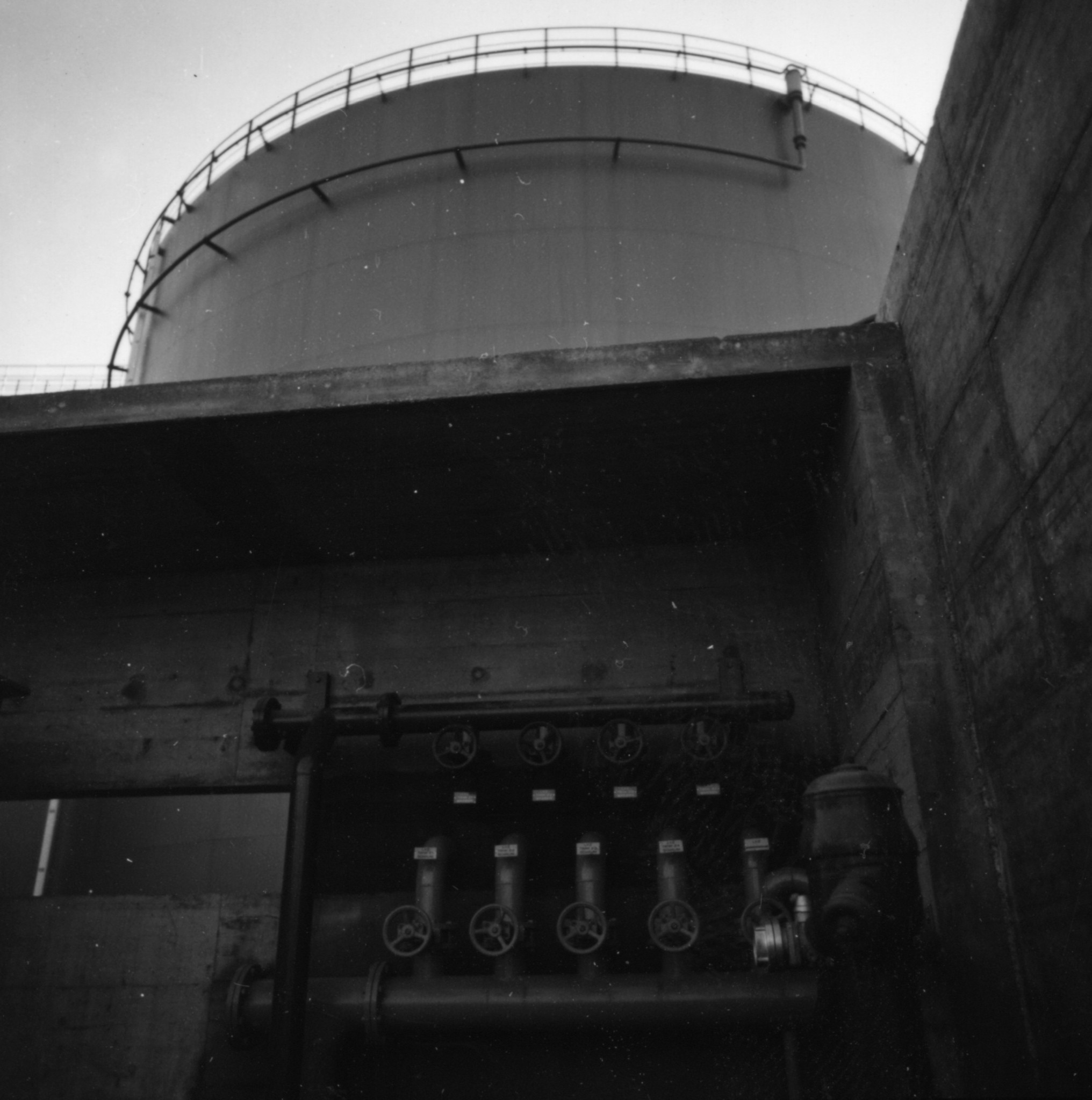 Tankanlage Niederhasli des Lebensmittelvereins Zürich 1969
