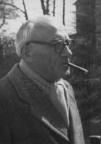 Herr Sturzenegger, Buchhalter im Zentralsekretariat (gest. 1958); um 1955