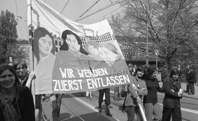 1. Mai 1976 in Zürich