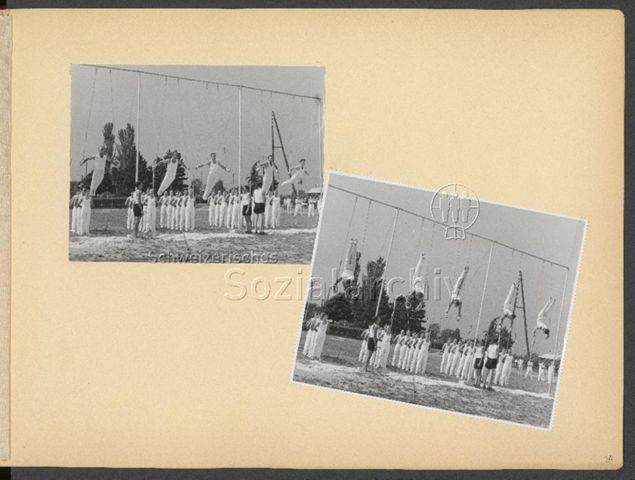 Fotoalbum "Satus, Lausanne Juillet 1950: VIIIe Fête Fédérale, Livre d'Or