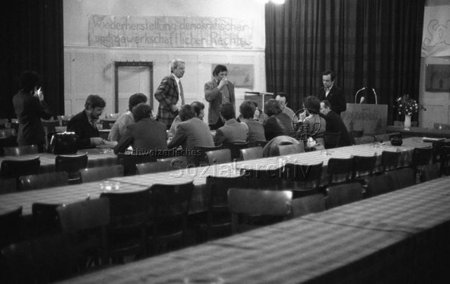 Konferenz der Exil-Solidarność in Zürich, Dezember 1981
