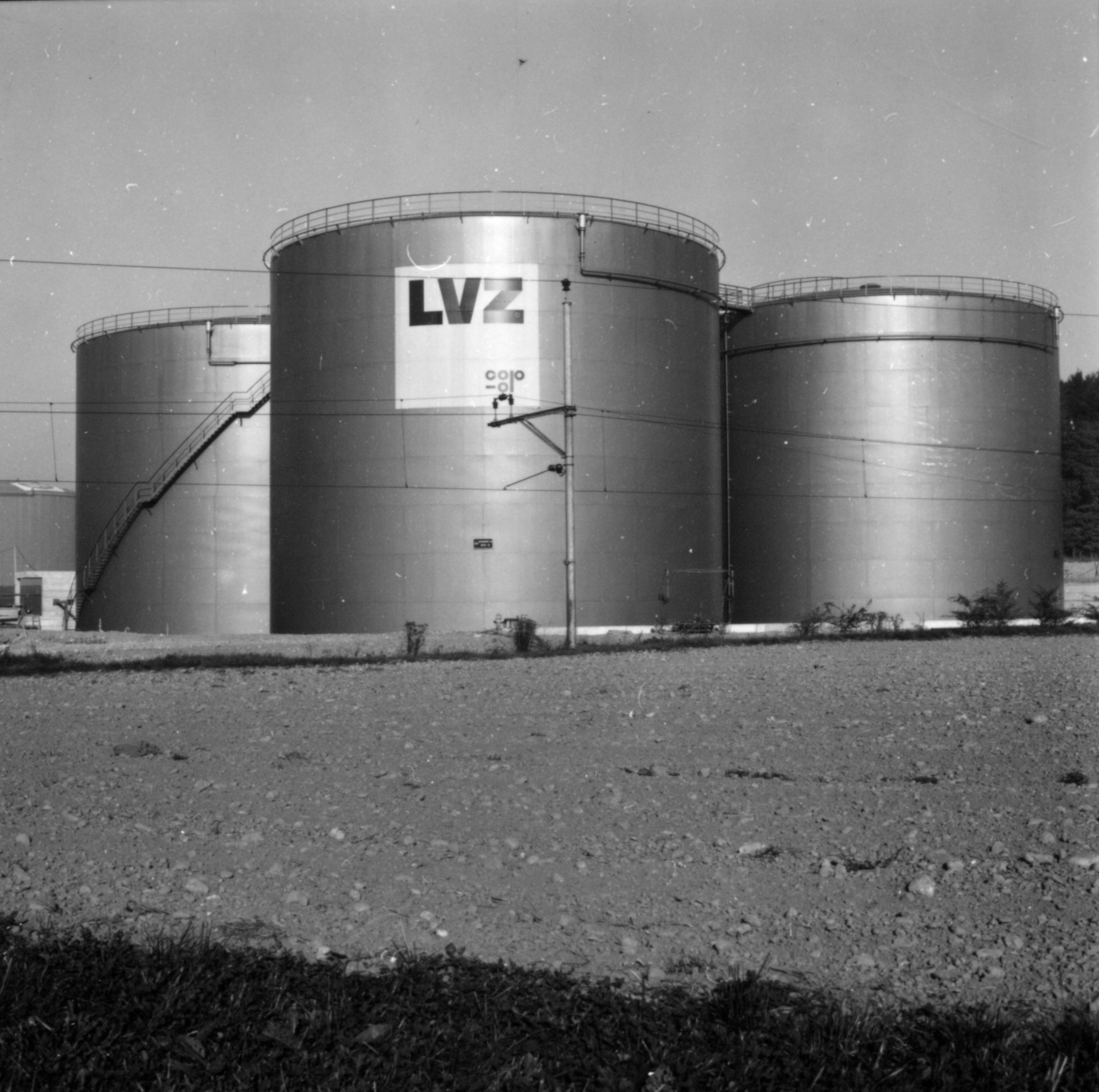 Tankanlage Niederhasli des Lebensmittelvereins Zürich 1969