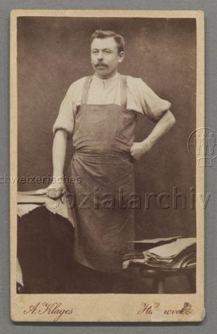 Lederarbeiter, um 1910