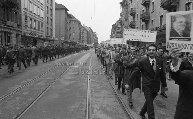 1. Mai in Zürich, 1967