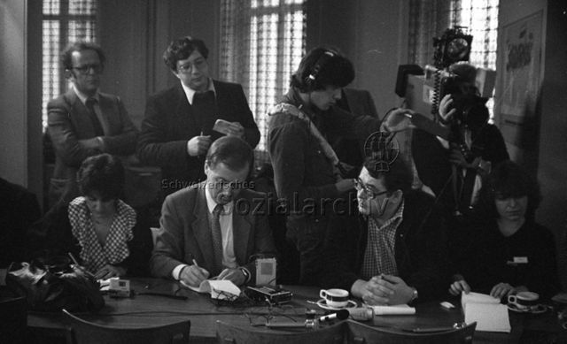 Konferenz der Exil-Solidarność in Zürich, Dezember 1981