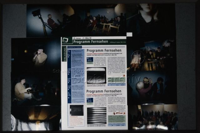 Plakat "Programm Fernsehen"