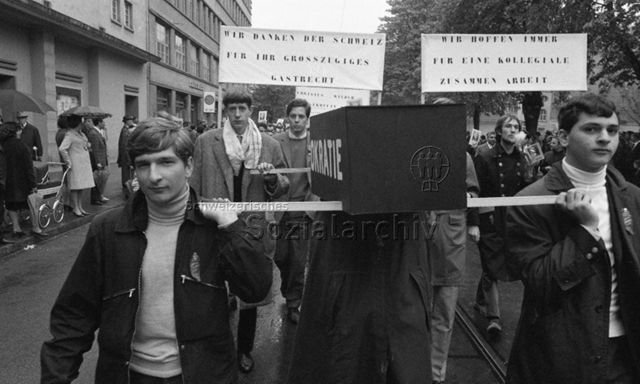 1. Mai in Zürich, 1967