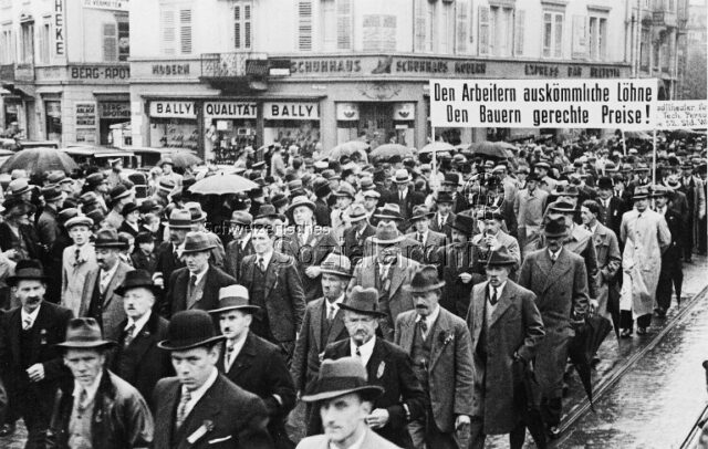 1. Mai-Umzug 1935, Zürich