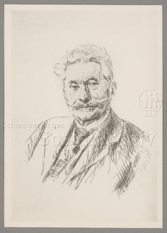 Porträt von Karl Legien