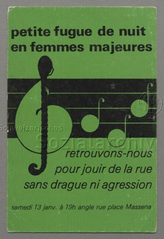 Petite fugue de nuit en femmes majeures